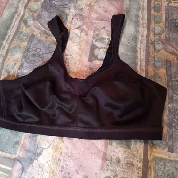 Playtex 40C Not Padded Not Underwire Black Bra - Picture 2 of 11